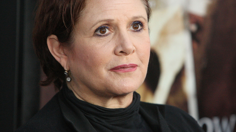 Carrie Fisher at event