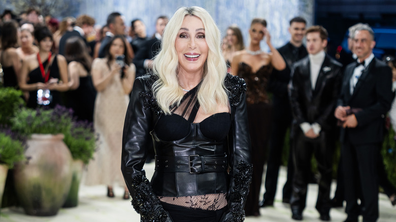 Cher smiling