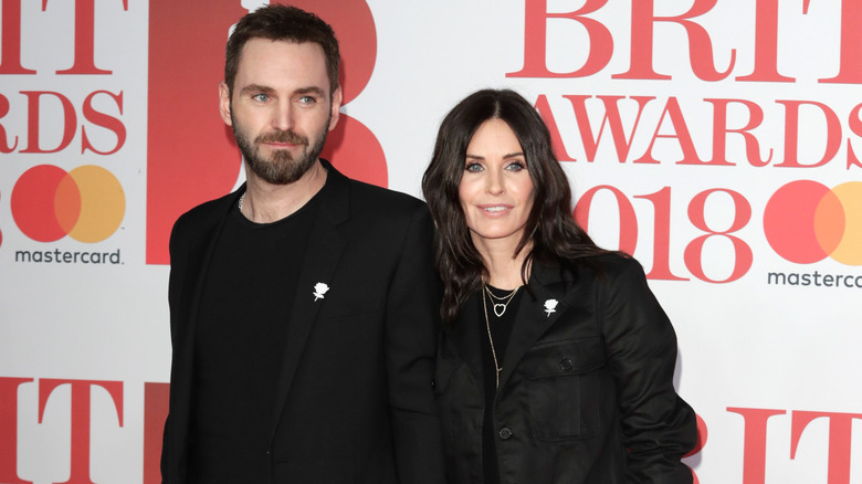 Courteney Cox and Johnny McDaid