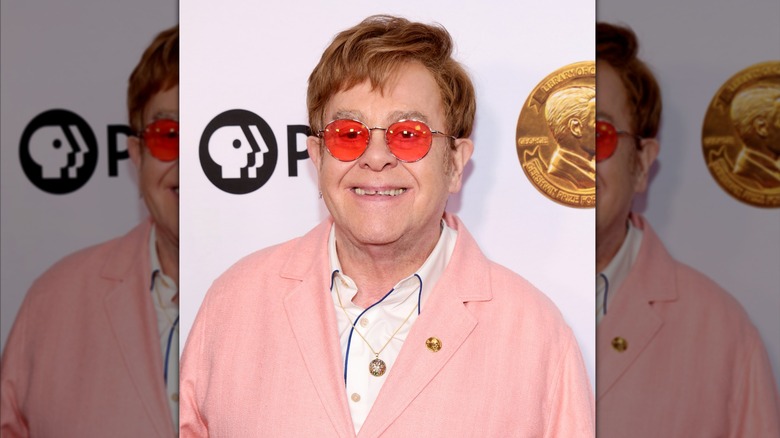 Elton John attending a 2024 the Library of Congress event.