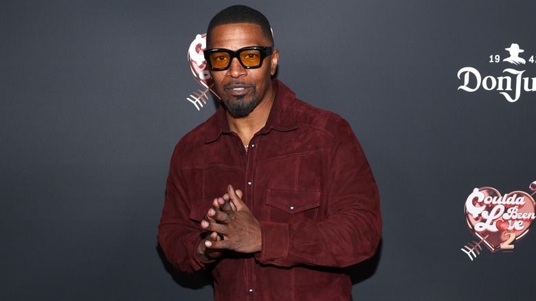 Jamie Foxx attending a screening of Coulda Been Love in 2026.