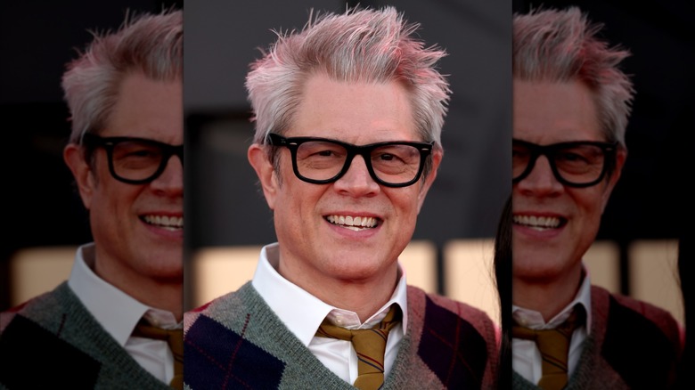Johnny Knoxville attending a premiere event for The Studio in 2025.
