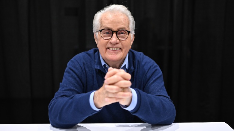 Martin Sheen smiling at New York Comic Con in 2025.