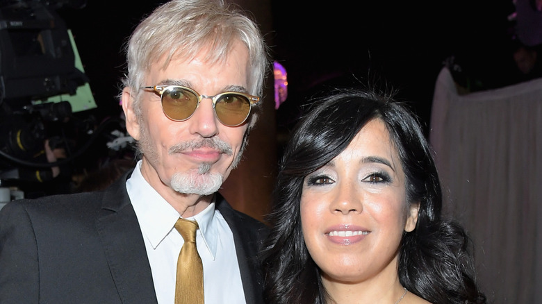 Billy Bob Thornton and Connie Angland posing for a photo