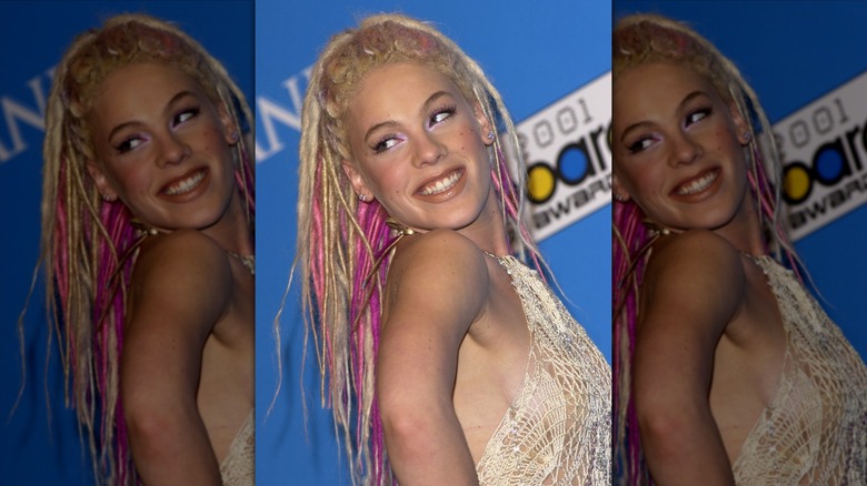 Pink smiling