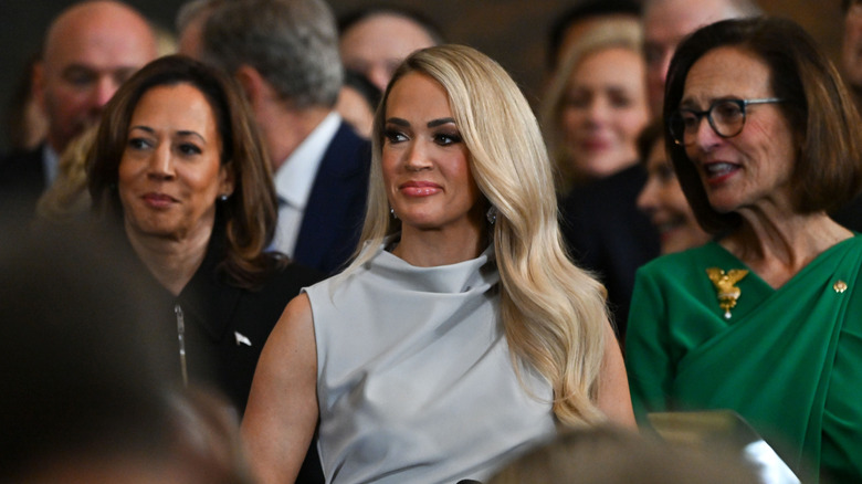 Carrie Underwood performing at the inauguration of Donald Trump, January 20, 2025