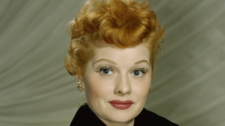 Lucille Ball poses for a photo