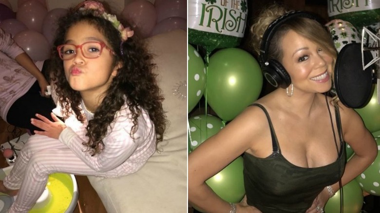 Mariah Carey and daughter