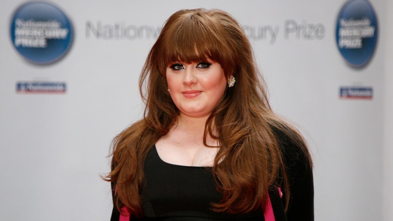 Adele attending a music event in 2008
