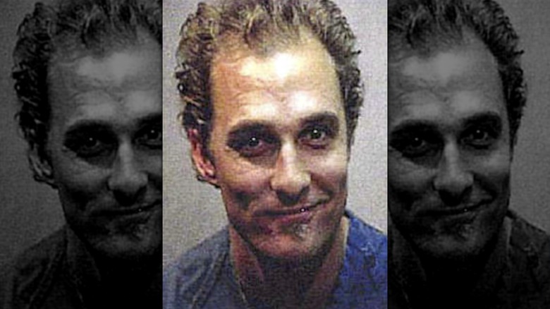 Matthew McConaughey mugshot