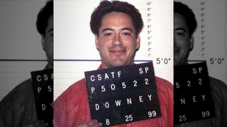 Robert Downey Jr.'s 1999 mugshot