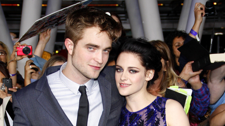 Robert Pattinson and Kristen Stewart in happier times