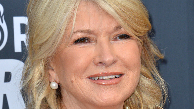 Martha Stewart smiling