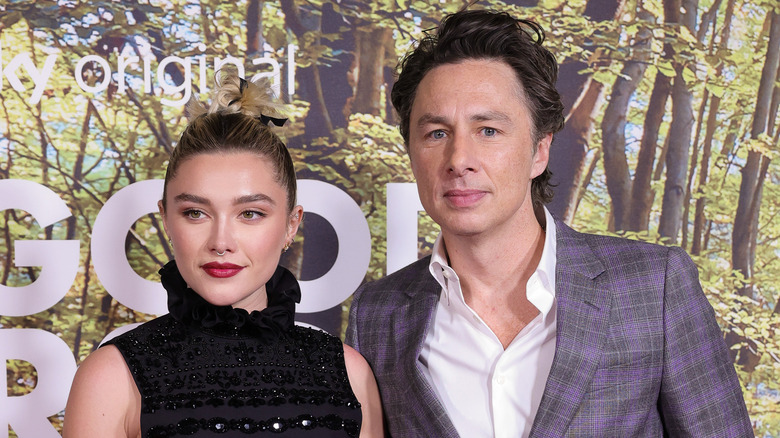 Florence Pugh and Zach Braff