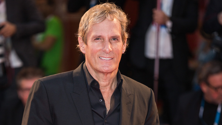 Michael Bolton posing