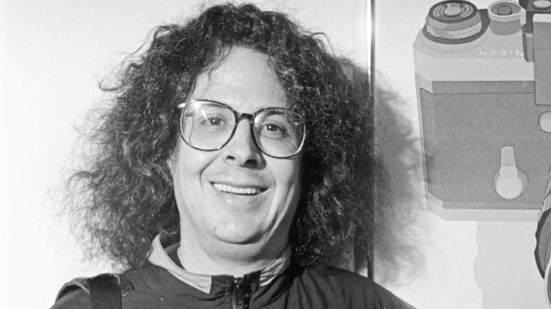 Black and white photo of Mark Volman smiling