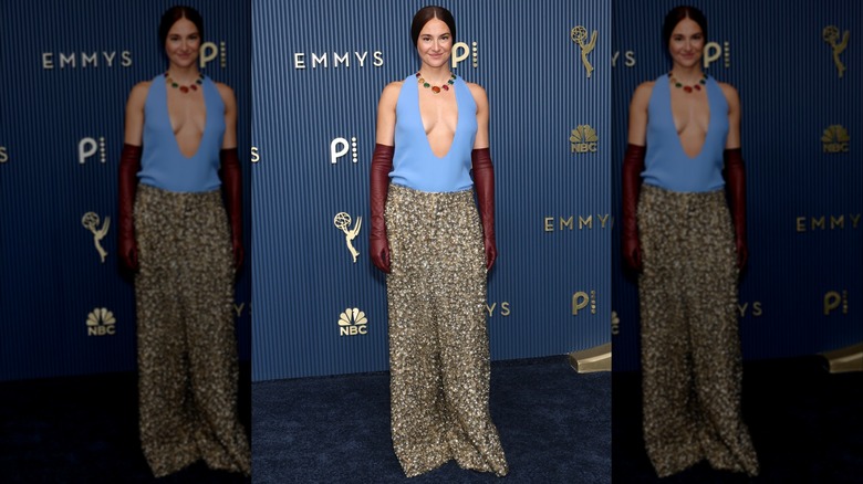Shailene Woodley posing.