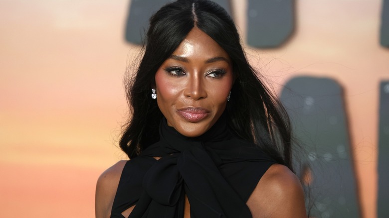 Naomi Campbell at a movie premiere