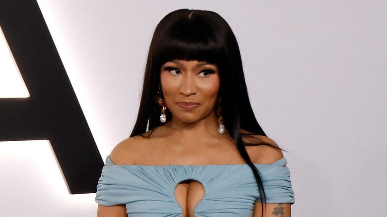 Nicki Minaj at the premiere of Melania documentary