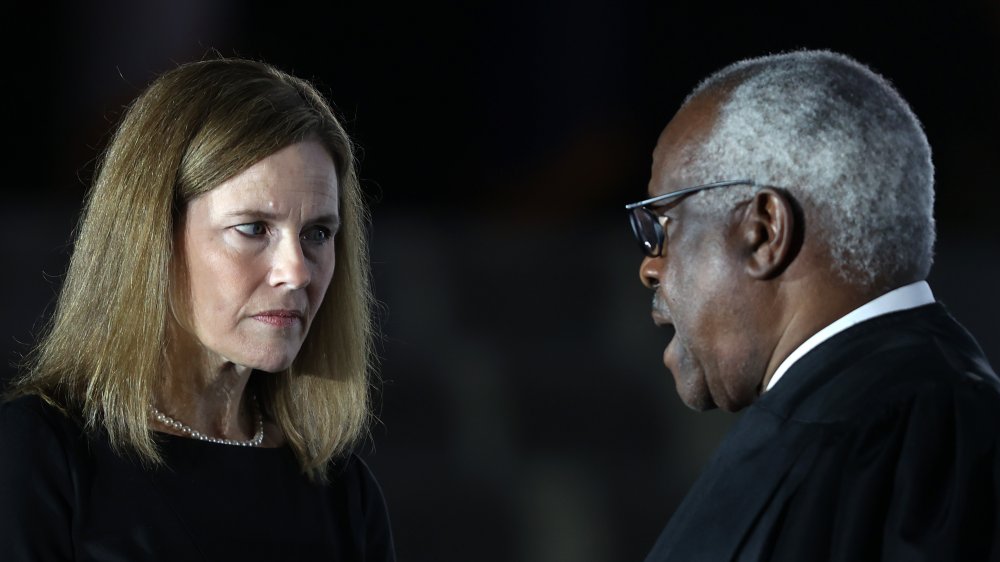 Amy Coney Barrett swearing in