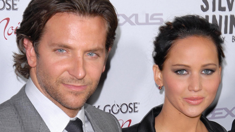 Bradley Cooper and Jennifer Lawrence