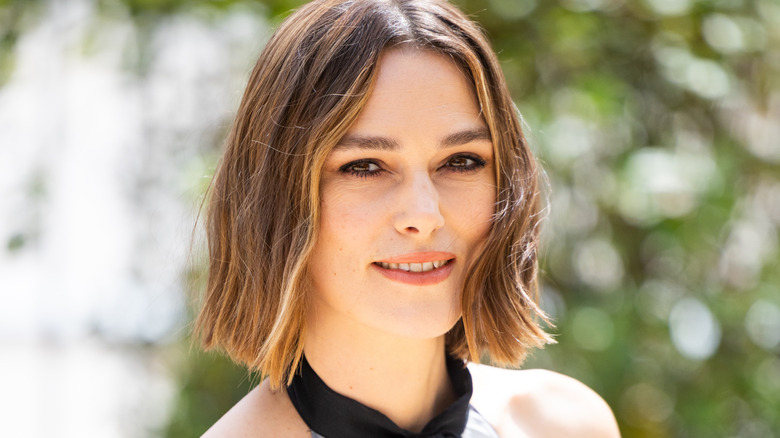 Keira Knightley attends the Chanel Haute Couture show as part of Paris Fashion Week (2025)