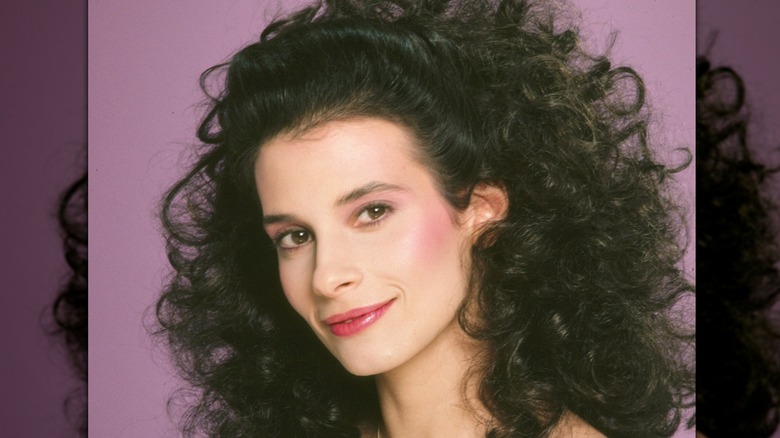 Theresa Saldana poses for a portrait in Los Angeles, California (1983)