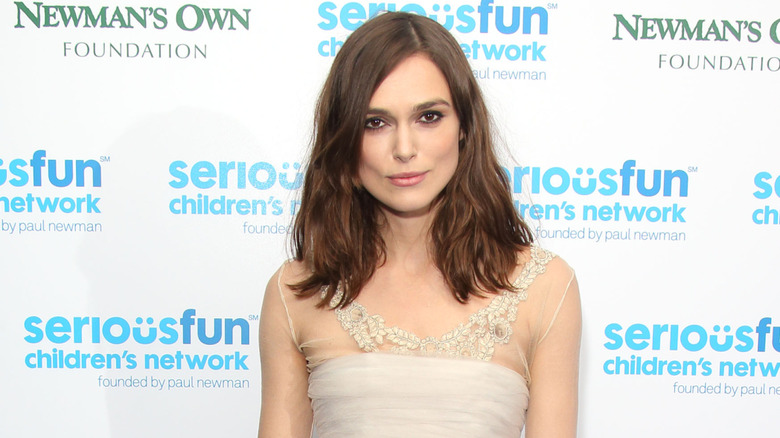 Keira Knightley in 2013 wedding dress