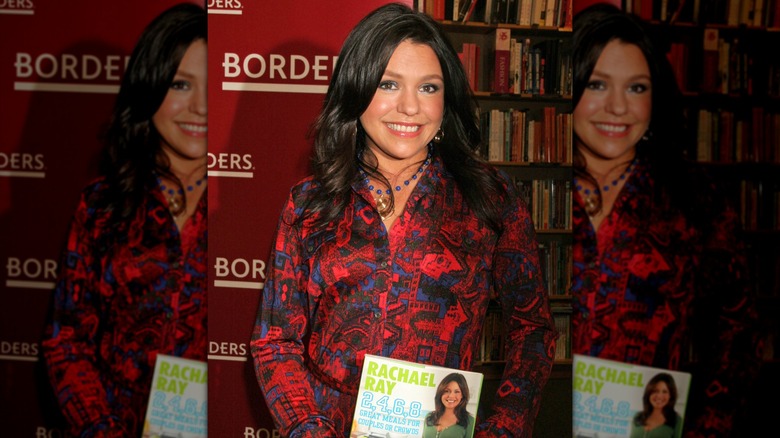 Rachael Ray smiling at book launch