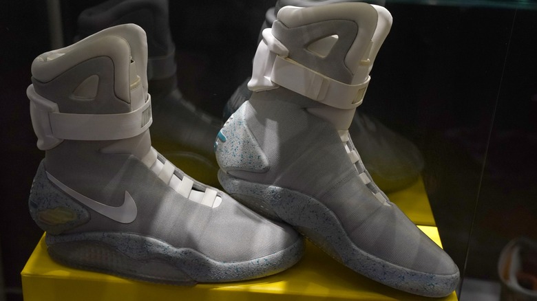 The famous Nike shoes from "Back to the Future Part II"