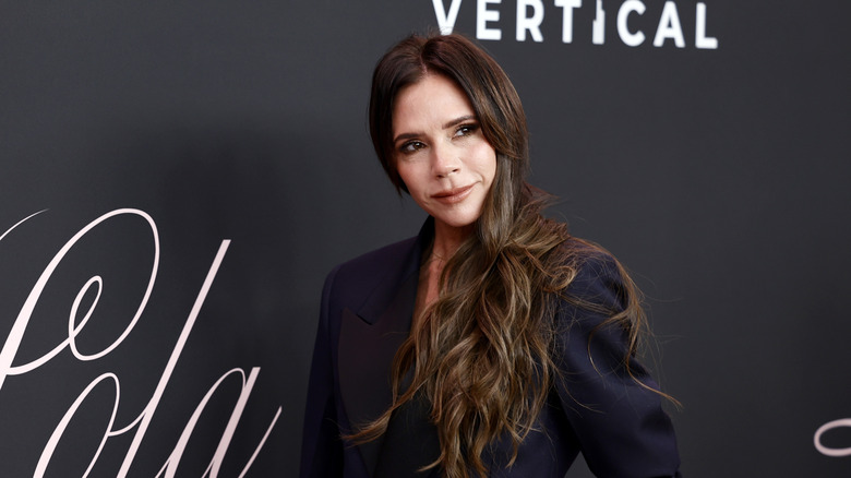 Victoria Beckham posing for a photo