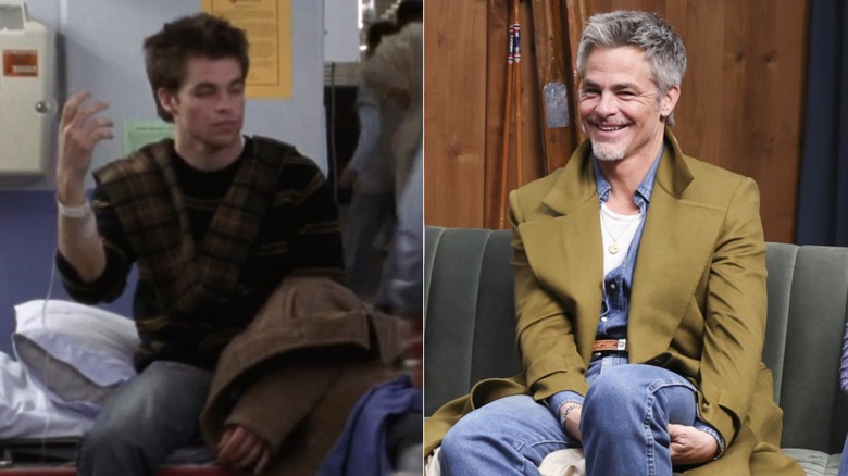 Chris Pine in "ER" vs. now