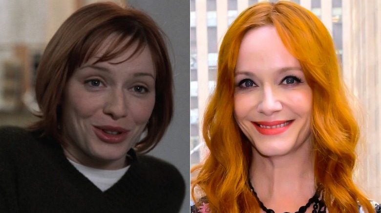 Christina Hendricks in "ER" vs. now