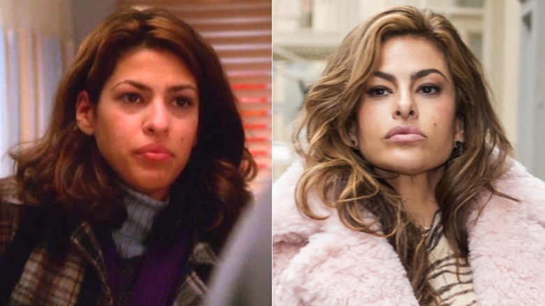 Eva Mendes in "ER" vs. now