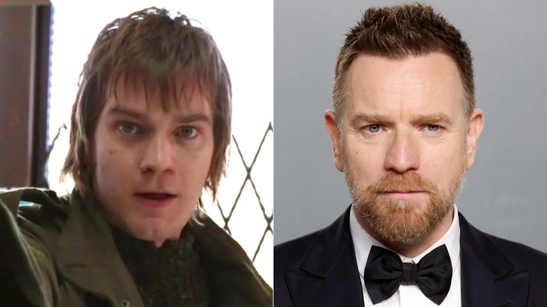 Ewan McGregor in "ER" vs. now