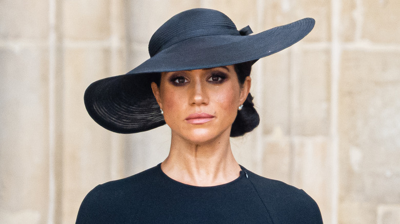 Meghan Markle attends Queen Elizabeth's funeral