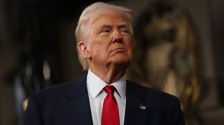 On March 4, 2025, at the U.S. Capitol in Washington, DC, President Donald Trump addressed a joint session of Congress