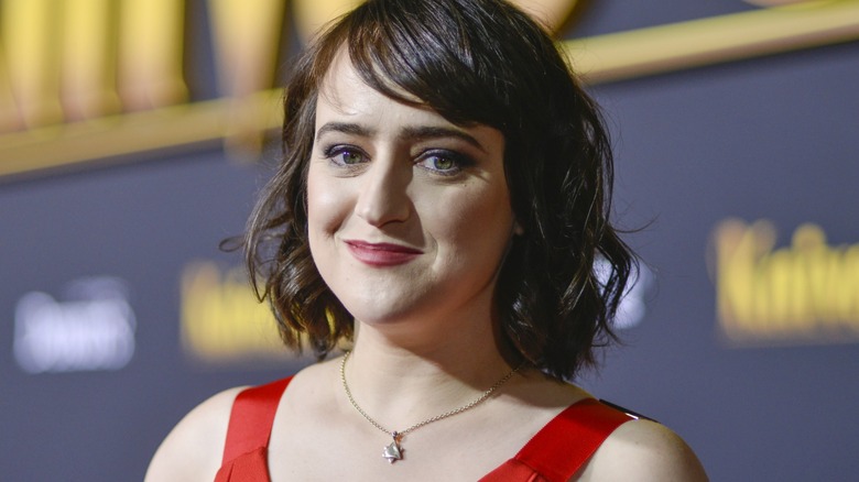 Mara Wilson arrives at the Premiere of Lionsgate's 'Knives Out.'