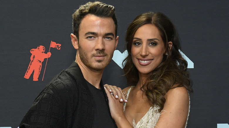 Kevin Jonas and Danielle at the 2019 MTV Video Music Awards