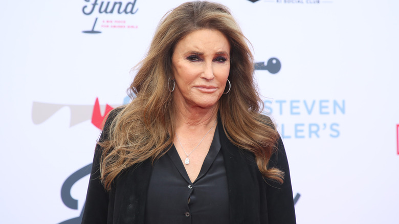 Caitlyn Jenner posing for photos