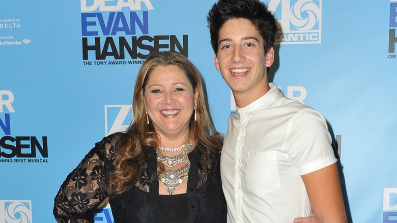 Camryn Manheim and son Milo Manheim