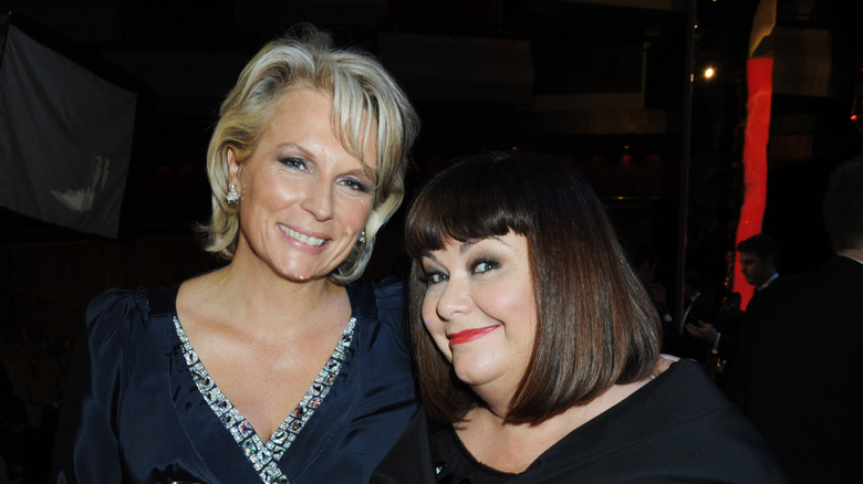 Jennifer Saunders and Dawn French