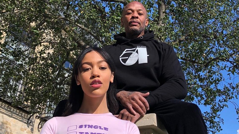 Dr. Dre and daughter Truly Young
