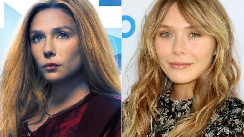 Elizabeth Olsen's 2018 Empire cover & Olsen smiling