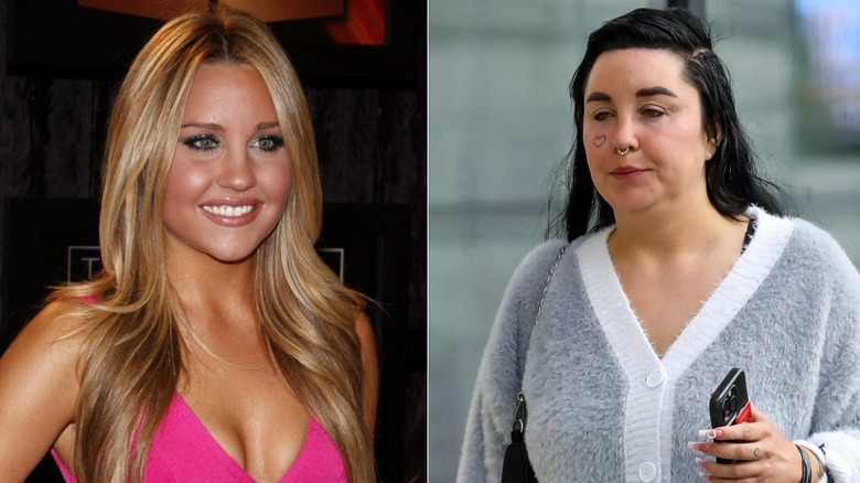 Amanda Bynes before and after her transformation