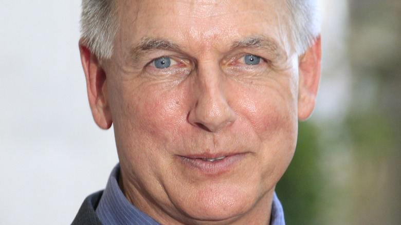 Mark Harmon smiling