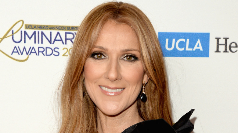 Celine Dion smiling