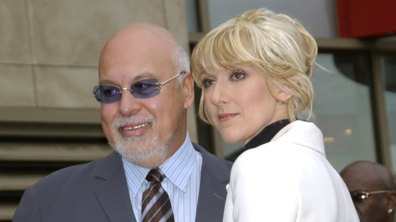Rene Angelil with Celine Dion