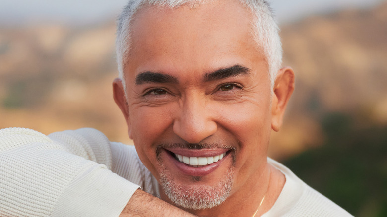 Cesar Millan smiling outdoors