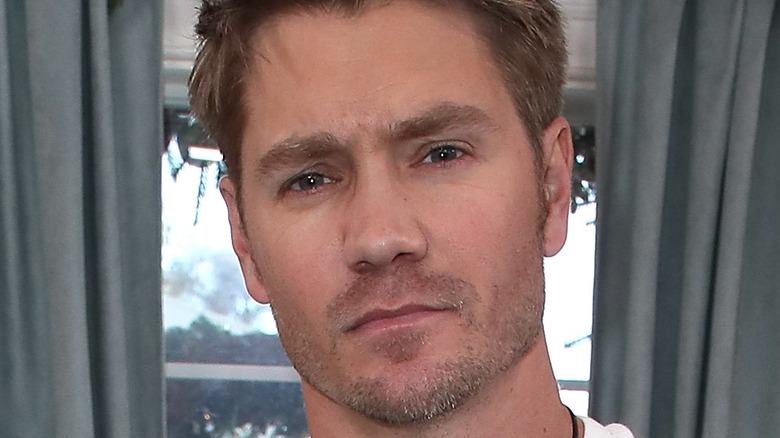 Chad Michael Murray poses for the camera.